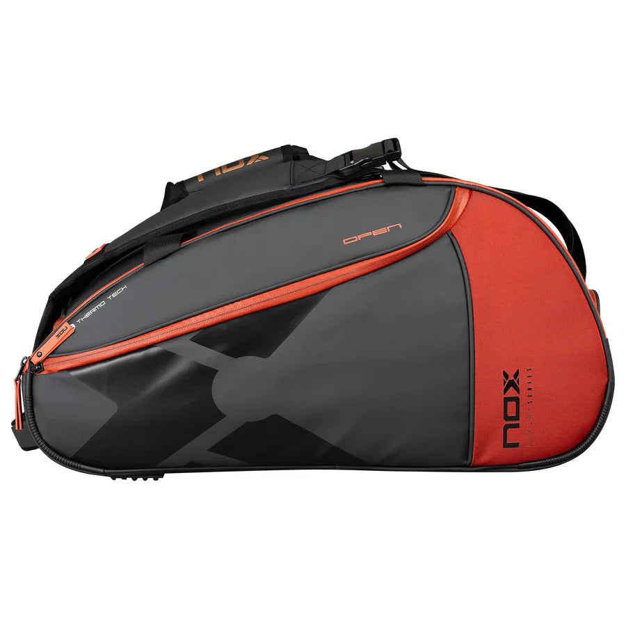 Paletero NOX Luxury Open Series negro/rojo